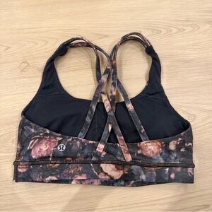 Lululemon free to be wild floral sports bra